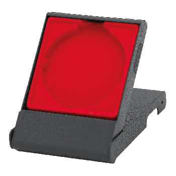 medaille doosje rood 70mm