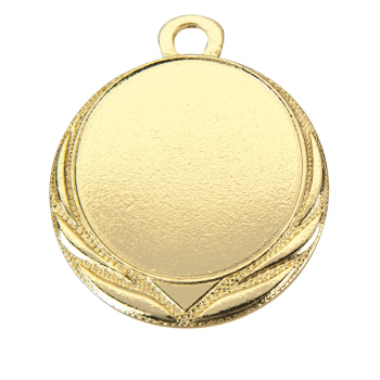 Médaille avec une couronne détaillée
