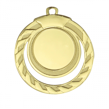 Médaille avec un bord ouvert