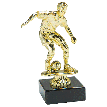 Gouden voetballer trofee
