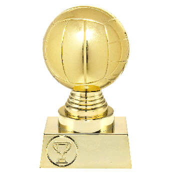 Gouden volleybal trofee