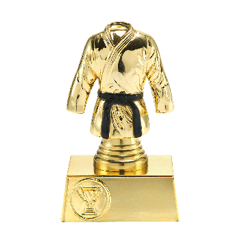 Gouden judo trofee