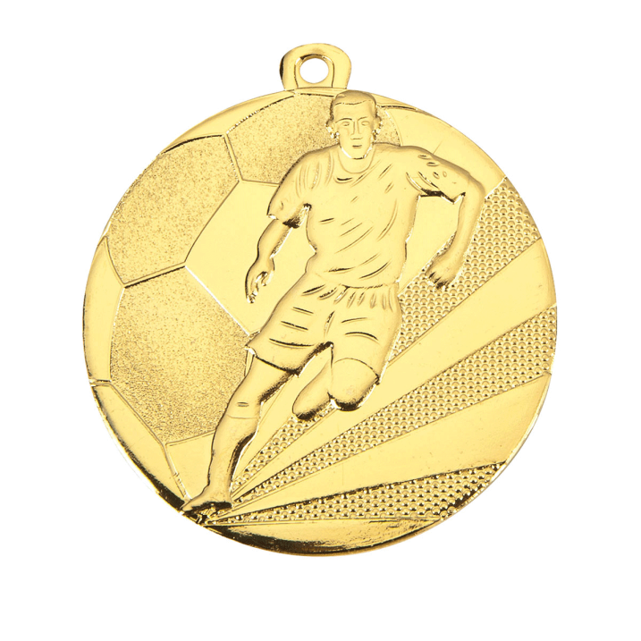Budget voetbal medaille middelgroot