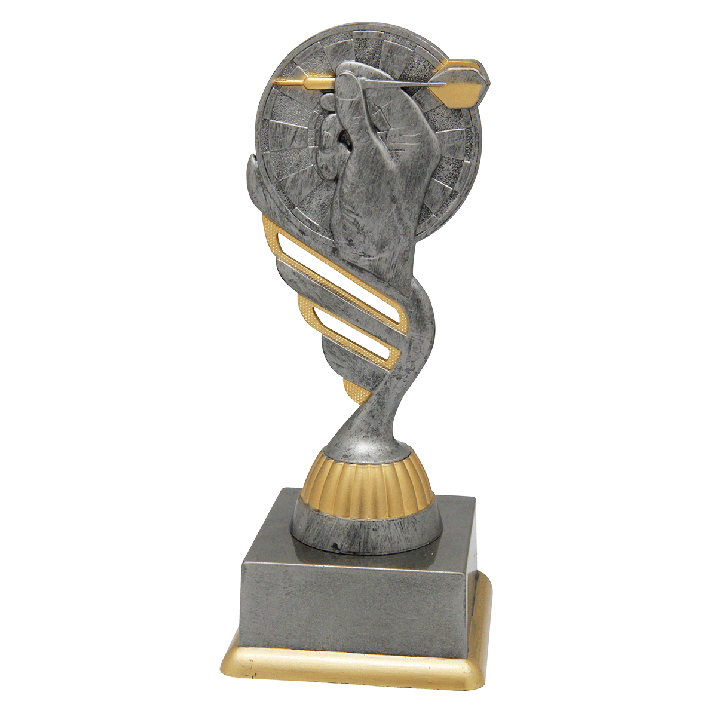 Antiek zilveren dart standaard