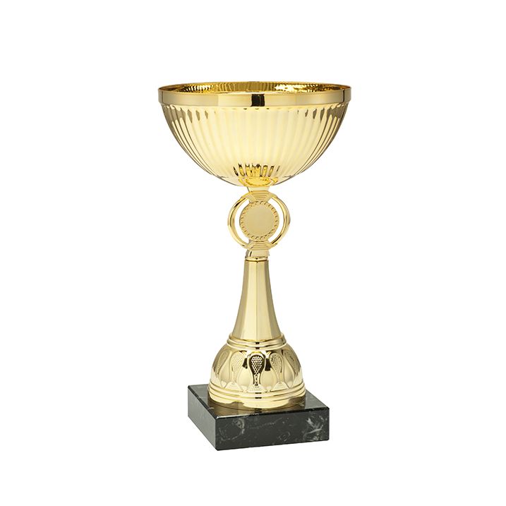 Traditionele gouden trofee 