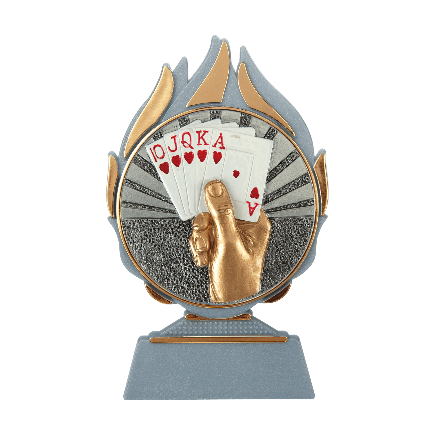 Trophée flammes jeux de cartes Trophée flammes jeux de cartes
