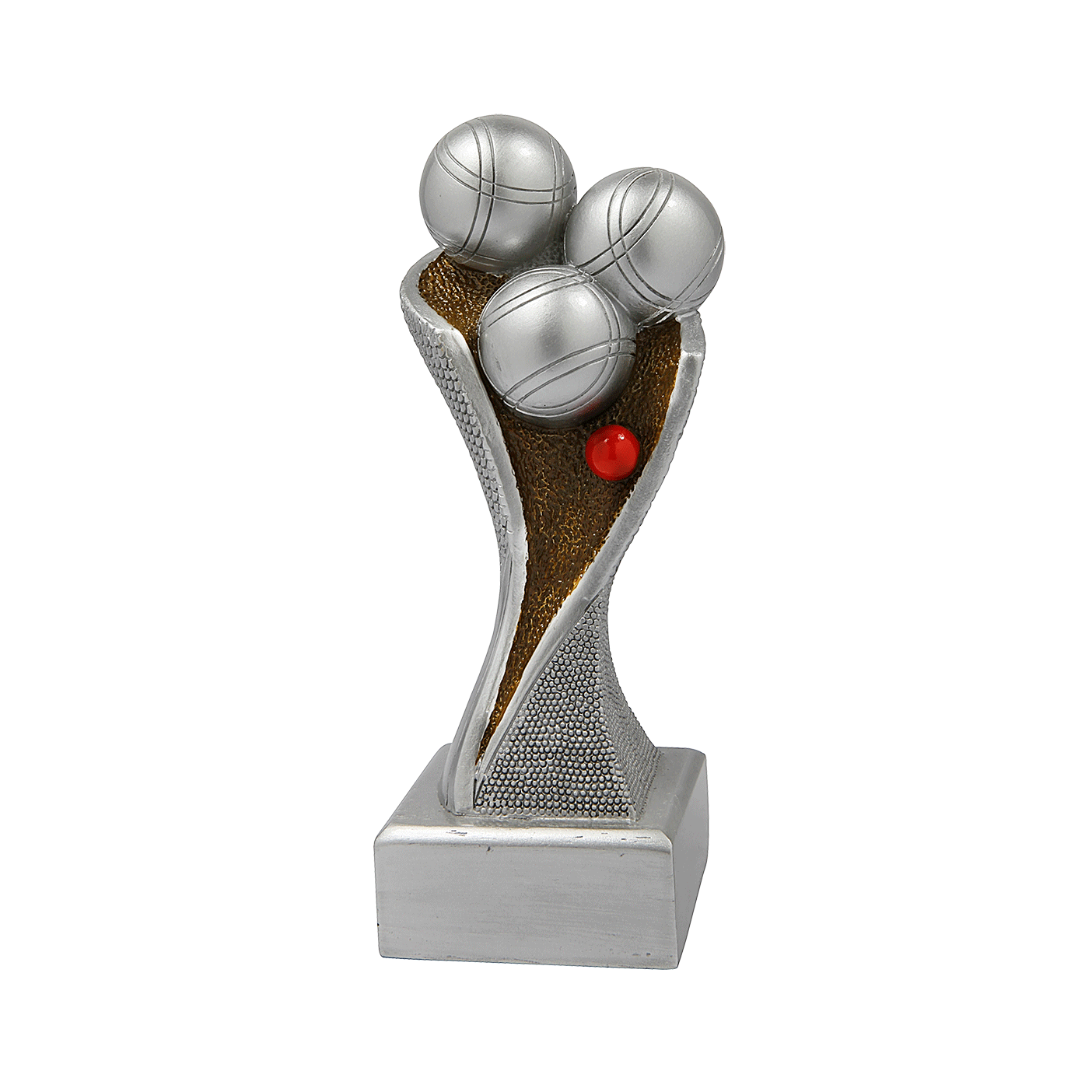 Coupe / Trophée De Pétanque – Hauteur 28 Cm – Personnalisable