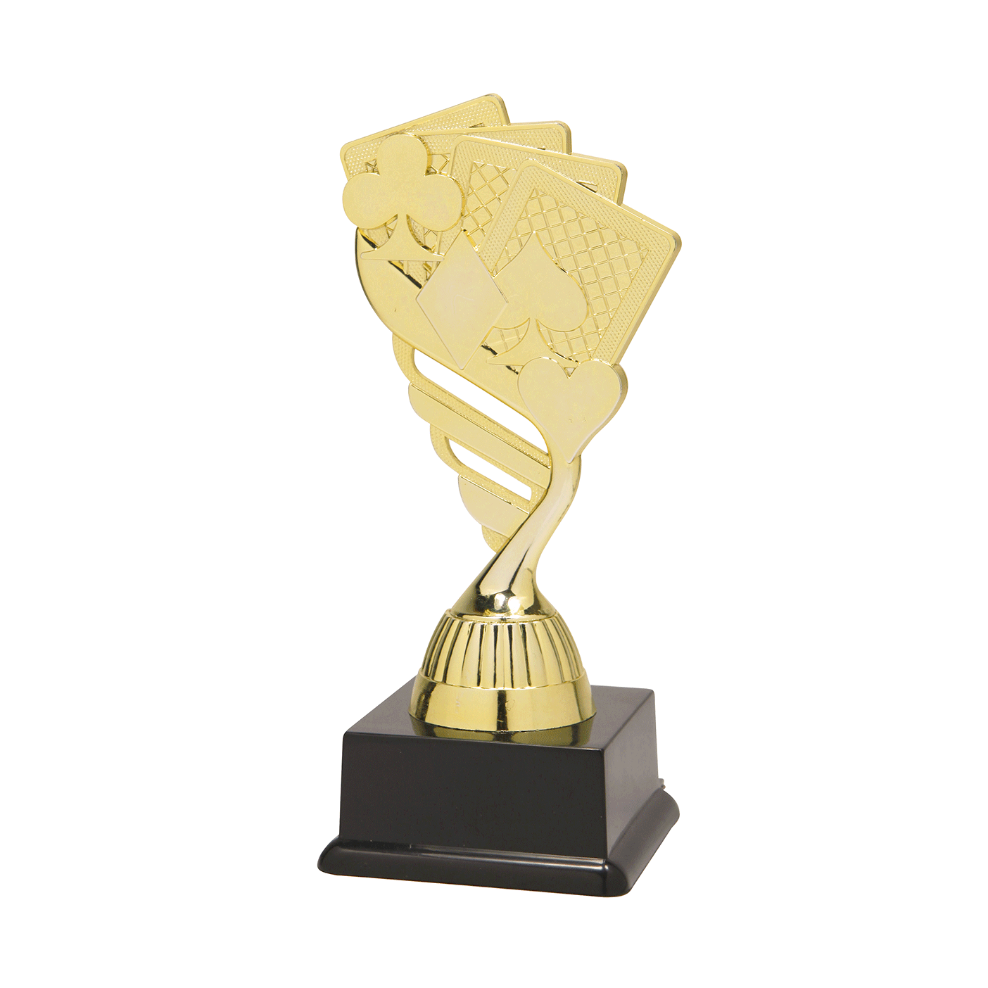 Trophée doré Jeux de cartes Trophée doré Jeux de cartes