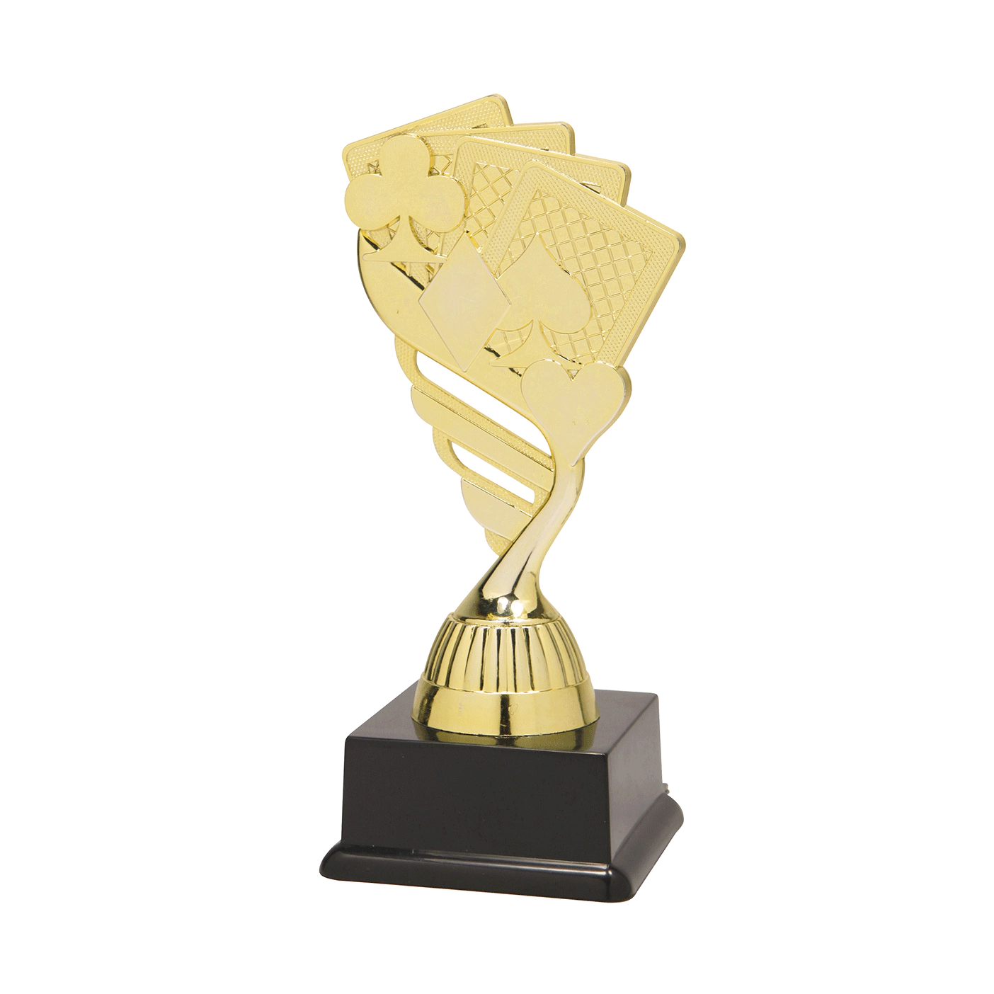 Trophée doré Jeux de cartes Trophée doré Jeux de cartes