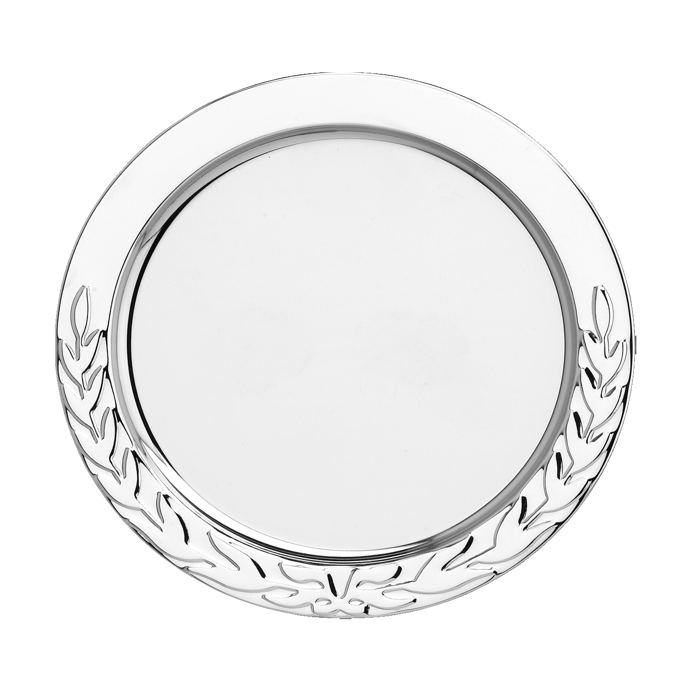 Assiette avec une guirlande Assiette avec une guirlande