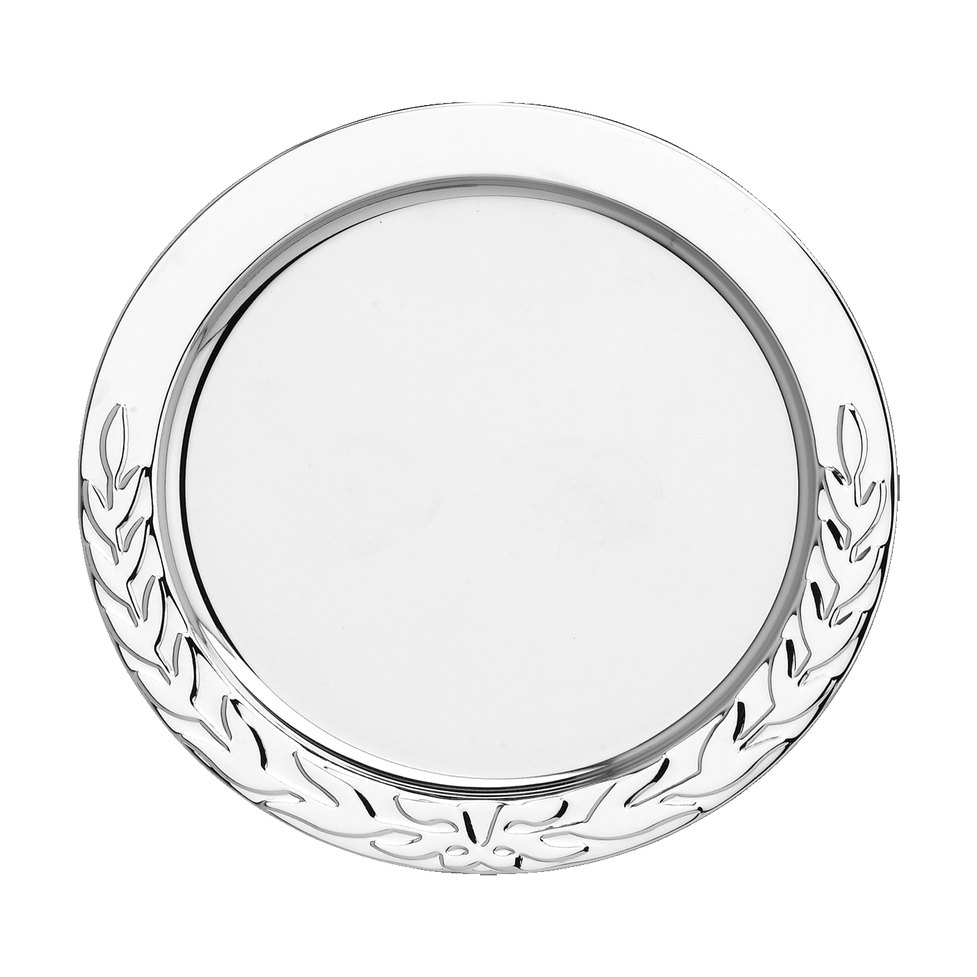 Assiette avec une guirlande Assiette avec une guirlande