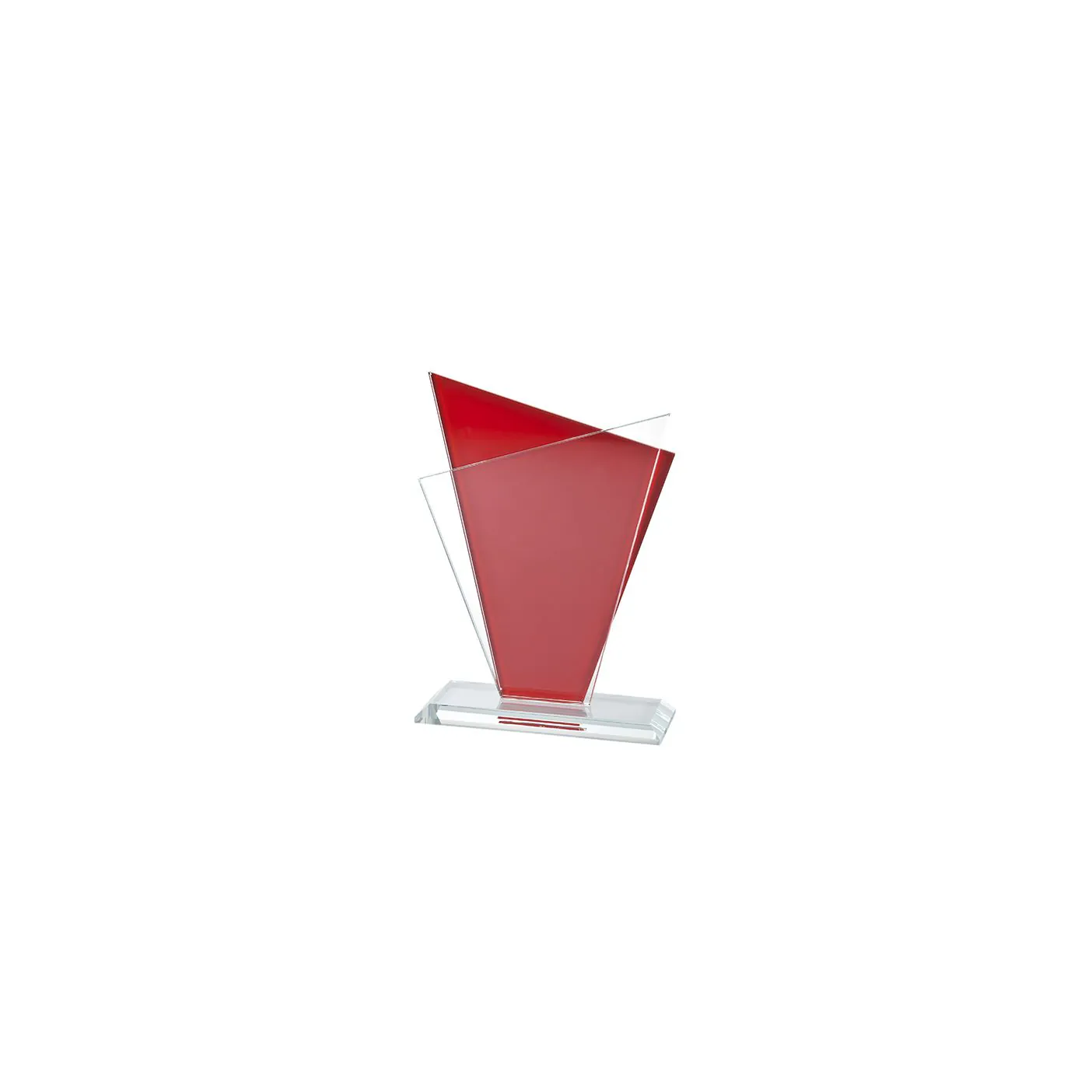 Trophée Verre Dahlia rouge Trophée Verre Dahlia rouge