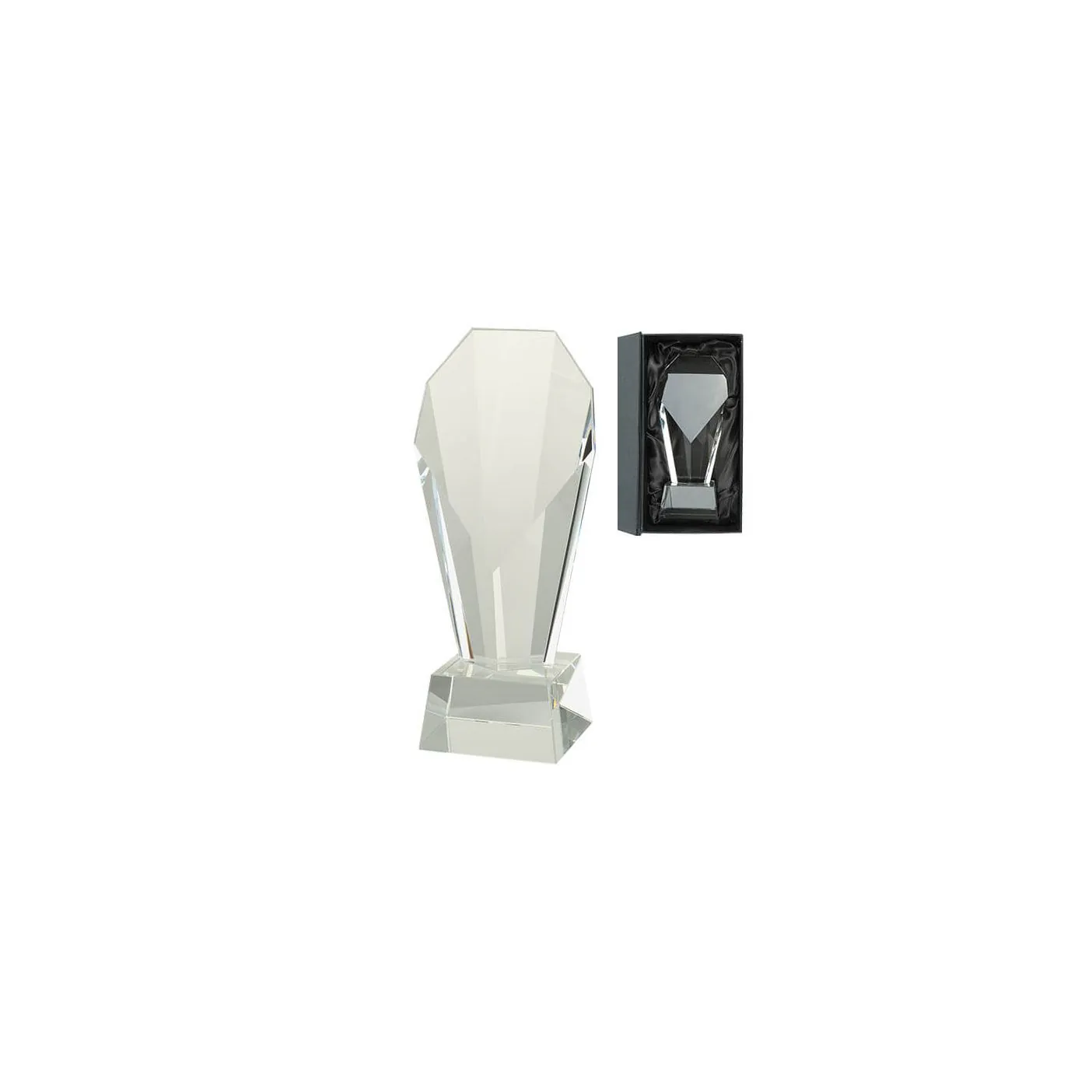 Trophée Verre en forme diamant
Trophée Verre en forme diamant