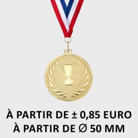 Médaille d’or, ruban gratuit inclus